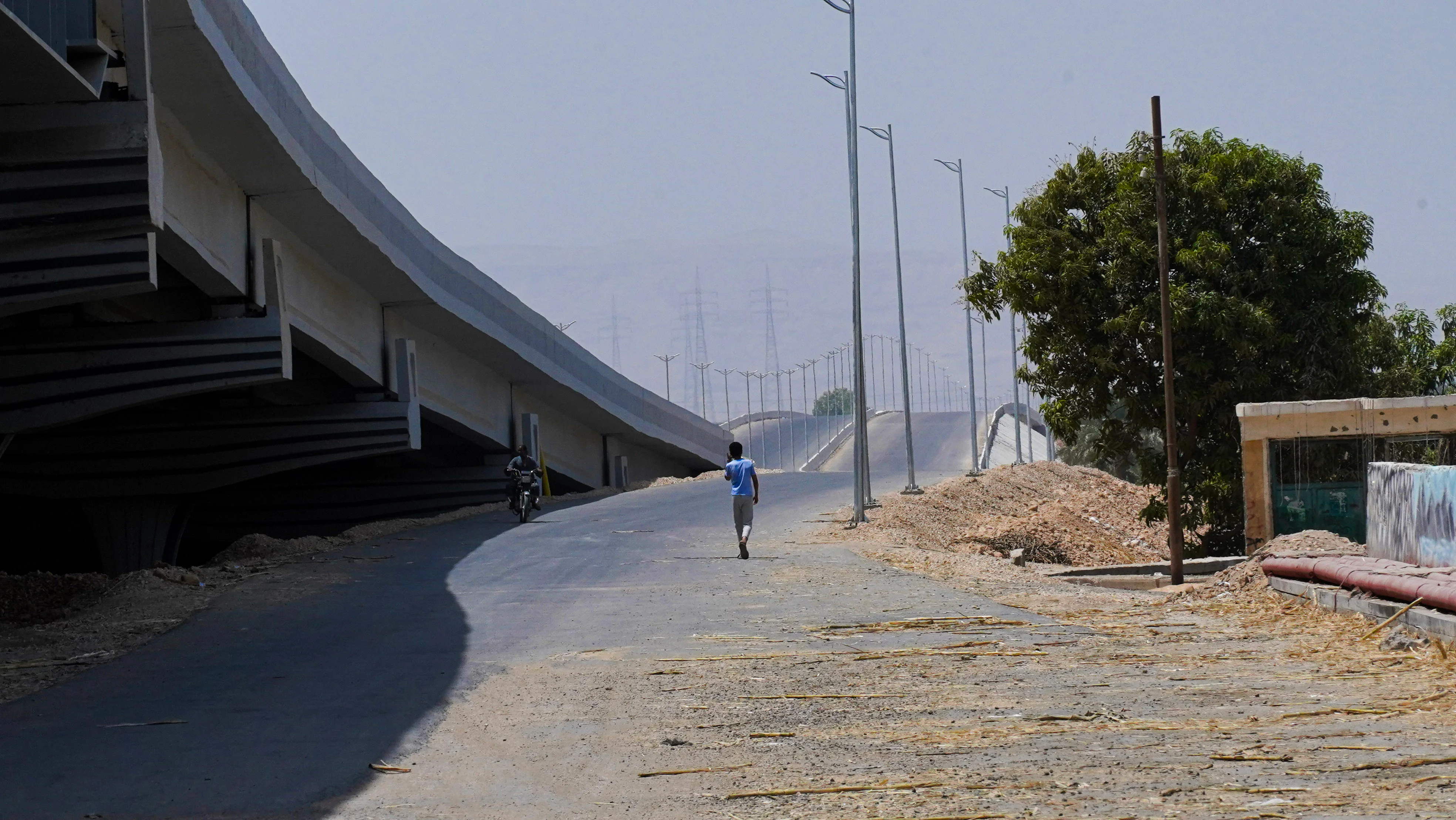 Empty Overpass Road, photography print by Luana Tabbara